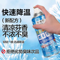 Cooling spray Summer Car quickly Refrigerating dry cool Home Car with instant ice air quick on-board spray