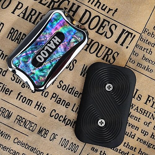 御夫座无限位推牌edc解压玩具音磁力音叉甩牌指尖陀螺手把件神器 - 图0