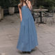 Foreign trade quality loose long dress
