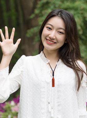 楞严咒椭圆形神咒全吊坠大悲咒钥匙扣男女项坠心经六字真言挂件坠