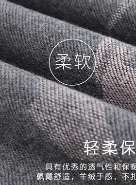 秋冬季妈妈款围巾保暖厚婆婆中年