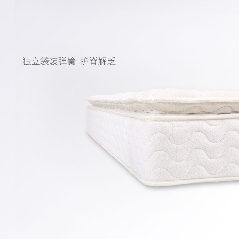 肥象独立弹簧天然乳胶床垫1.5米儿童1.8米成人双人床褥加厚床垫子