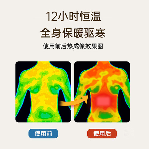 卡通暖宝宝暖宝宝贴女生用热贴暖贴痛经自发热暖身贴暖宫贴足热帖 - 图2