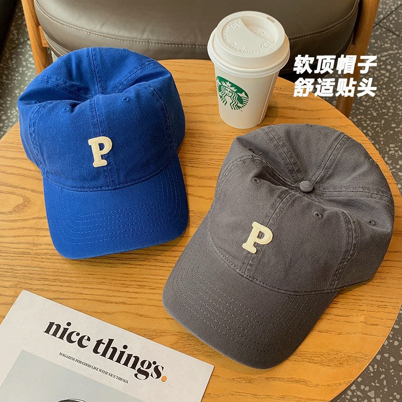 女士春夏新款时尚鸭舌帽休闲复古字母棒球帽ins风潮流,淘宝优惠券,粉丝福利购,淘宝优惠卷