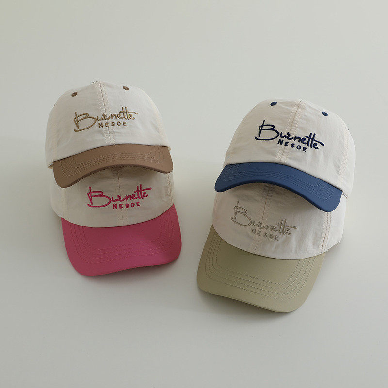 女士鸭舌帽夏季速干韩版刺绣字母拼色大头围显脸小休闲新款,淘宝优惠券,粉丝福利购,淘宝优惠卷