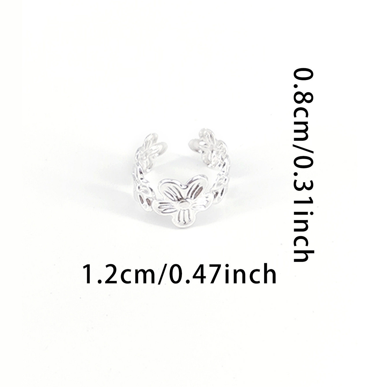 40pcs欧美TEUM SHEIN爆款DIY假发脏辫饰品配件梅花辫子接发环圈扣,淘宝优惠券,粉丝福利购,淘宝优惠卷