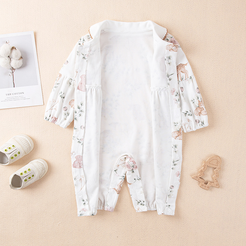 婴儿连体衣春秋季纯棉公主哈衣女宝宝衣服长袖婴幼儿超萌外出秋装,淘宝优惠券,粉丝福利购,淘宝优惠卷