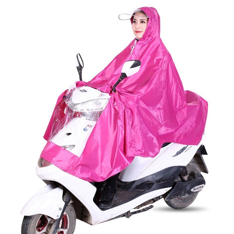 Electric vehicle raincoat motorcycle bike extra thick riding - 图0