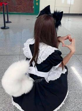 新款电猫耳的狐狸电尾巴