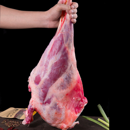 1陕北羊肉 正宗横山羊肉新鲜羊肉羊后腿羊腿带佐料顺丰包邮2000g - 图1