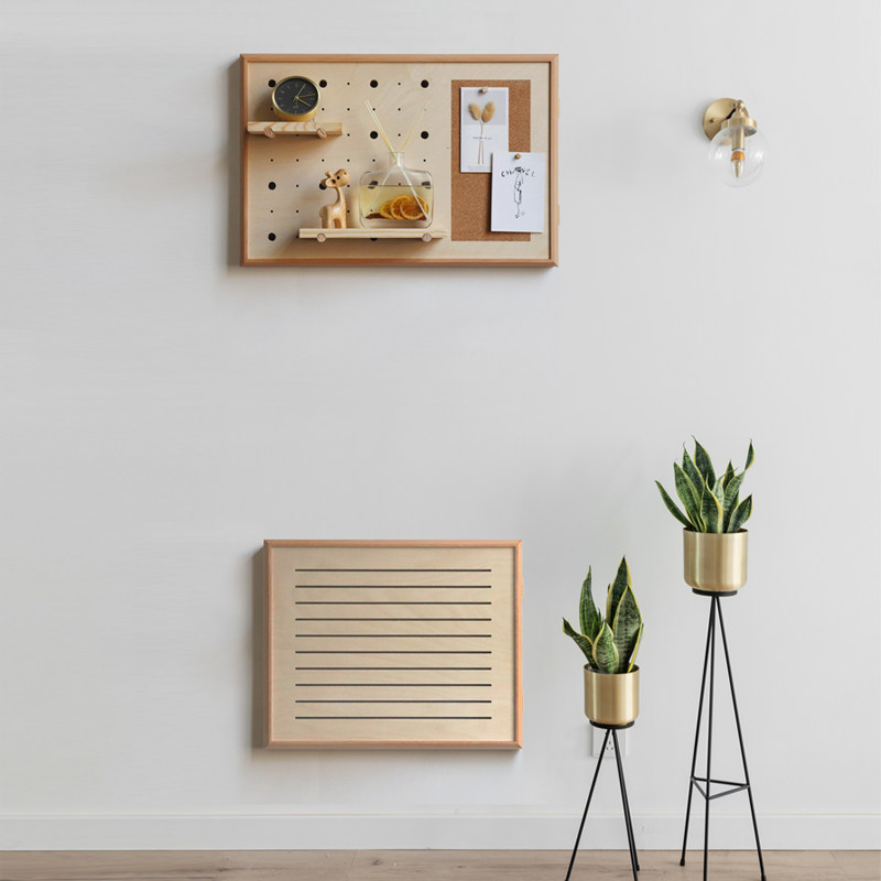 配电箱洞洞板 北欧木质电表箱盖板遮挡实木创意墙上电闸铁艺装饰,淘宝优惠券,粉丝福利购,淘宝优惠卷