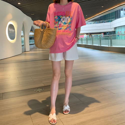 孕妇短裤夏季薄款孕妇裤子外穿时尚安全裤打底裤孕妇装春装夏装 - 图1