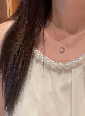 王一博Jennie同款小香风锁骨链