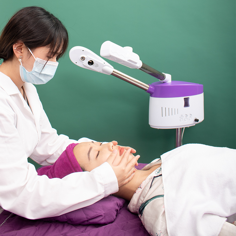 冷热喷雾机美容院专用双喷蒸脸器热喷仪打开毛孔补水脸部美容仪器 - 图2