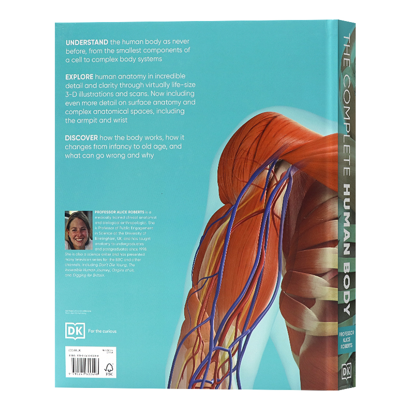 预售 DK完整的人体权威的视觉指南英文原版 The Complete Human Body The Definitive Visual Guide 人体解剖学图解画册精装艺术书 - 图0