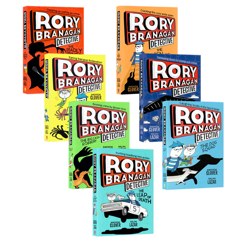大侦探罗里 英文原版 Rory Branagan Detective布拉纳根7册套装  进口英语原版书籍HarperCollins出版章节桥梁书儿童益智故事书 - 图3