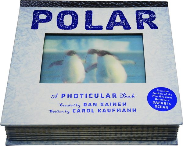 光与影视觉书系列极地 Polar 影像书 会动的3D图片书 A Photicular Book 英文原版绘本 纽约时报畅销书