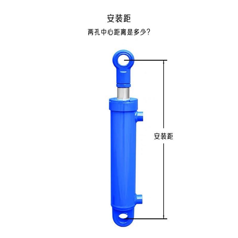 5吨油缸双向63缸径液压油顶液压缸泵站动力单元改装小型液压油缸