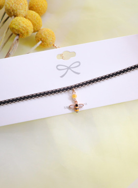 choker欧美黑色颈链短款蕾丝项圈