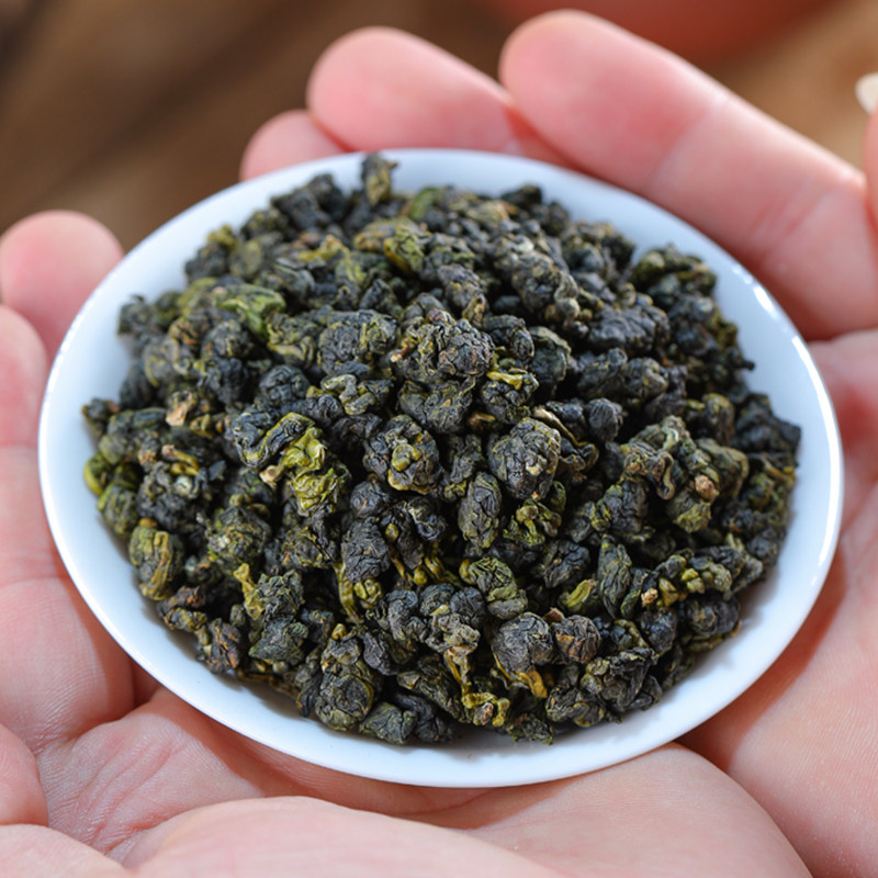 苦争春 台湾高山茶叶冻顶乌龙   阿里山乌龙茶150g*2罐 礼盒装茶