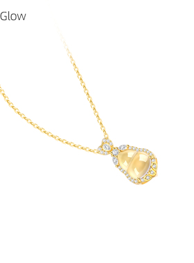 高级感s925银葫芦项链女2025新款