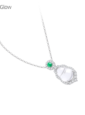 葫芦吊坠s925银项链女轻奢高级感