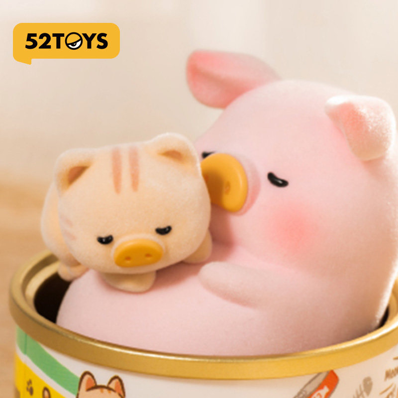 52TOYS罐头猪LuLu 猫肥家润事事顺吊卡潮玩手办摆件心意礼物 - 图0
