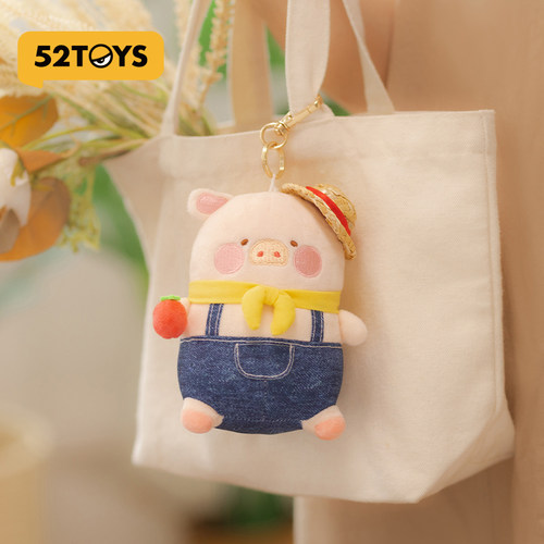 52TOYS罐头猪LuLu农场周边潮玩毛绒挂件礼物文具贴纸 - 图3