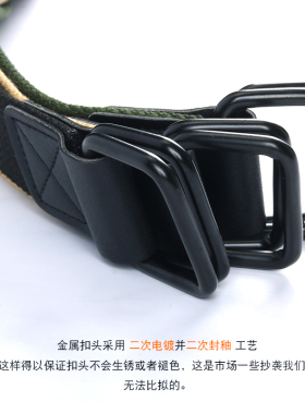 dmd工装双环扣青年个性学生腰带