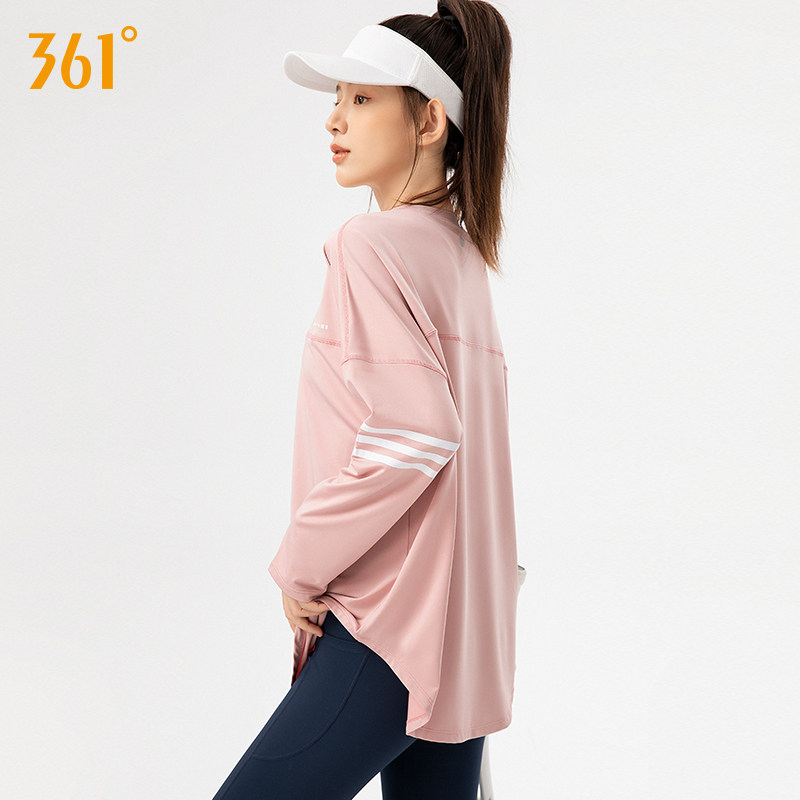 361运动上衣女长袖遮屁股长款宽松t恤黑色健身衣服跑步瑜伽服罩衫,淘宝优惠券,粉丝福利购,淘宝优惠卷