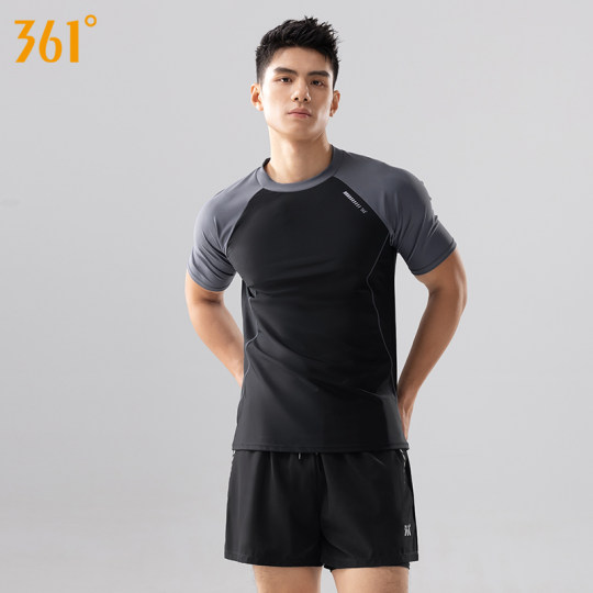 361 swimsuit men's awkward large size swimming trunk suit