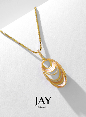 JAY线条艺术感宴会项链商务礼物