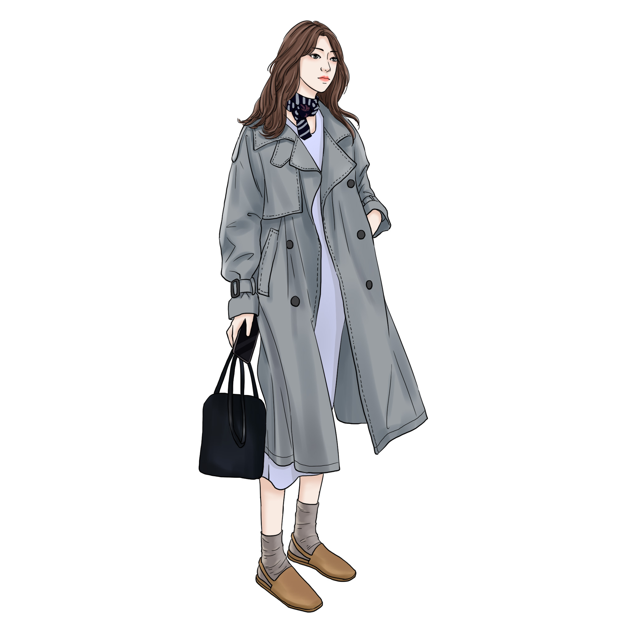 新款灰色风衣女中长款韩版春季外套女 港风女装 ulzzang 秋装女 2018 新款灰色风衣女中长款韩版春季外套女 港风女装 ulzzang 秋装女 2018
