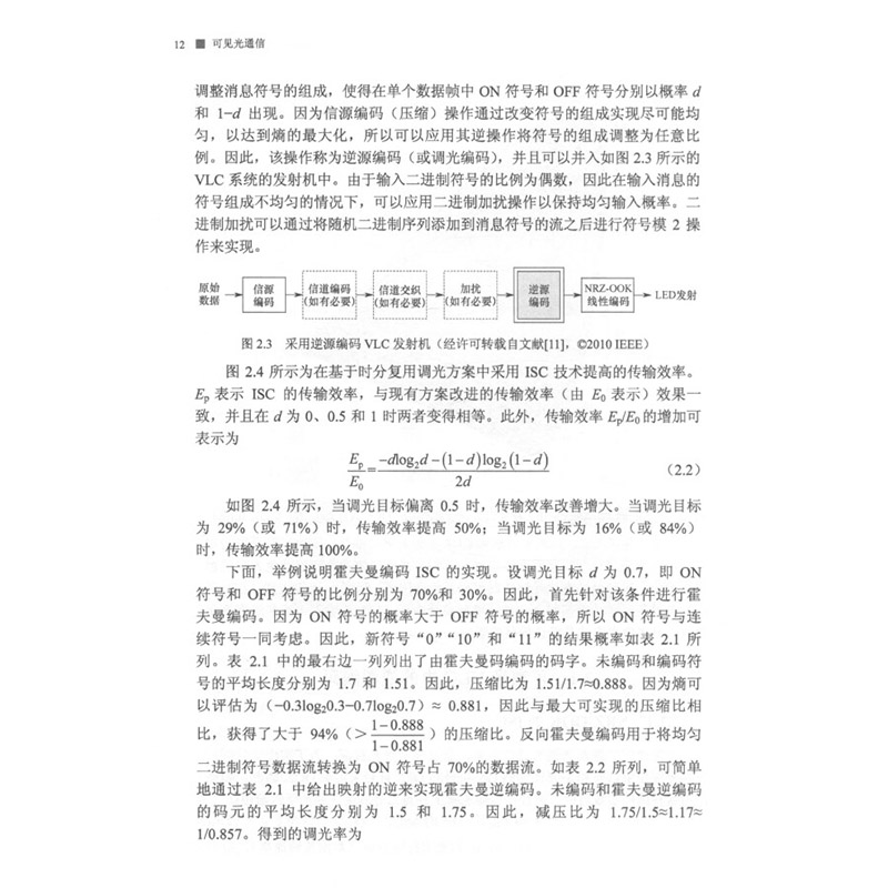 可见光通信 可见光通信的理论原理 室内可见光通信系统性能增强技术 室内定位技术和光定位技术的优点 可见光定位与通信参考指南 - 图0