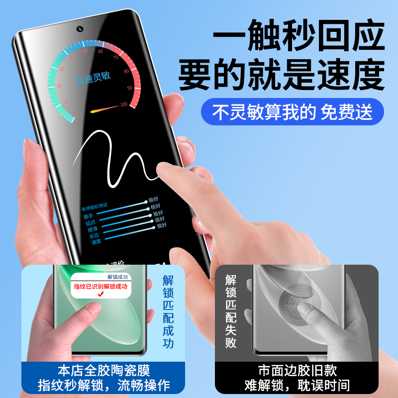 vivos16钢化膜防窥s16pro手机膜vivos全屏覆盖vivis新款防偷窥全胶陶瓷膜玻璃viv0无白边por软膜vovo保护贴膜 - 图0