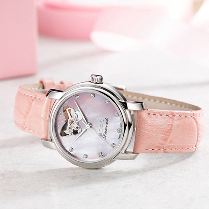 瑞士爱宝时EPOS 机械女表蝶恋Ladies女士系列 4314.133.20.83.13 瑞士爱宝时EPOS 机械女表蝶恋Ladies女士系列 4314.133.20.83.13