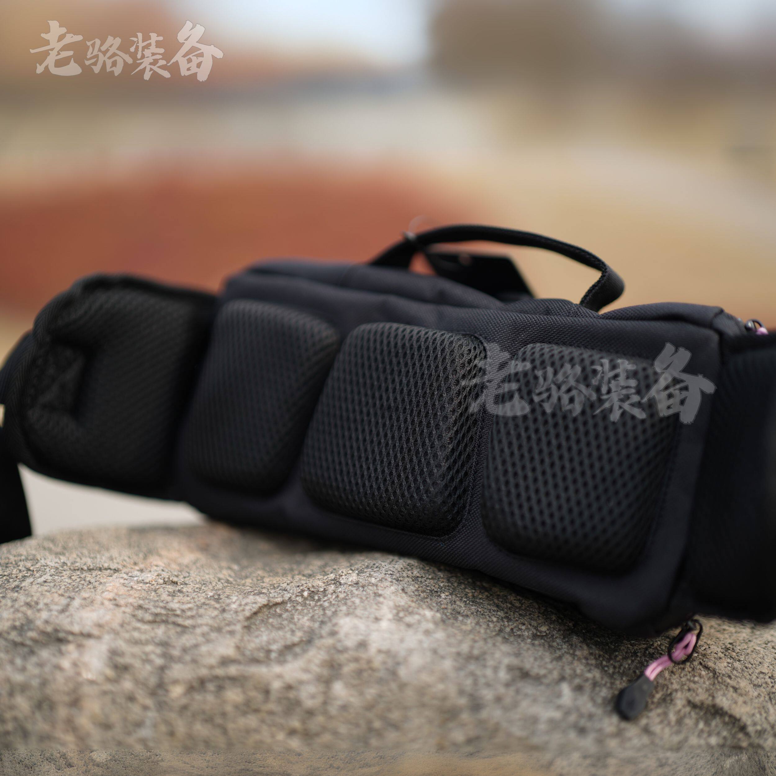 A星正版骑行腰包复古胸包机车公路a星腰包橙防水摩旅骑士腰包