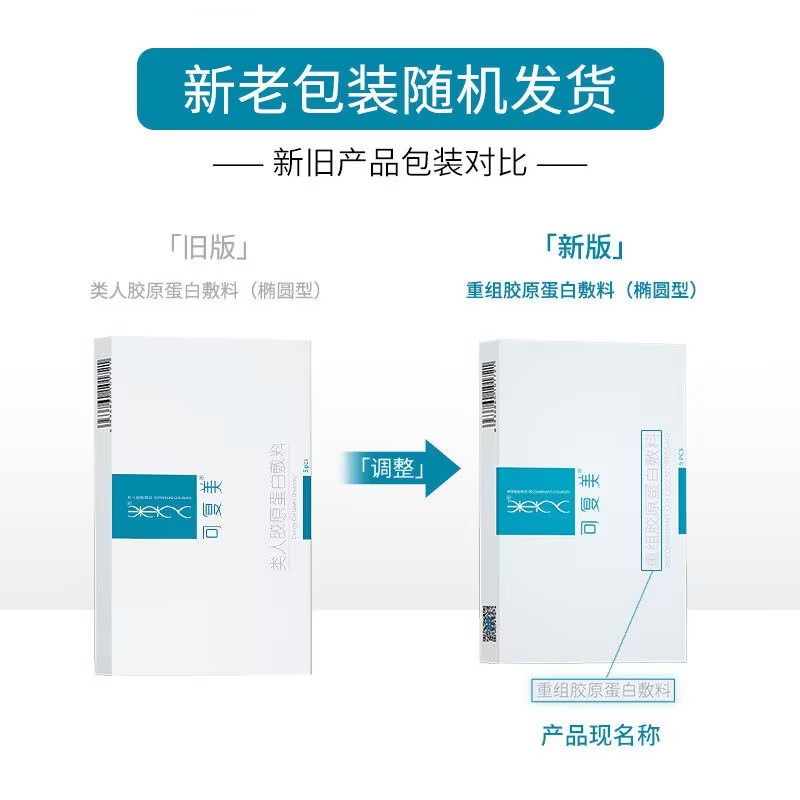 可复美重组胶原蛋白敷料皮炎敏感性肌肤医用敷料敷贴非面膜补水-图1