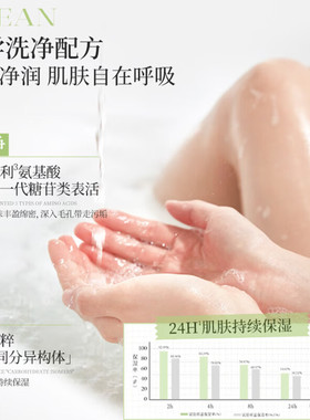 KAFU卡夫净肤香氛沐浴露香水洗澡液氨基酸留香保湿玻尿酸沐浴乳