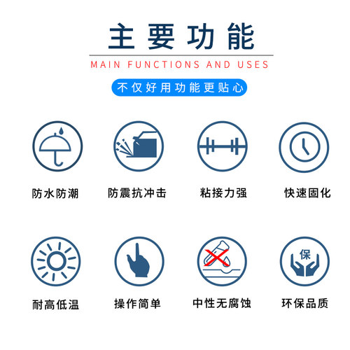 卡夫特K-5911B/5904硅橡胶粘前后汽车大灯密封胶防水耐高温强力灯罩尾灯缝隙蛇胶改装软密封胶专用胶水 - 图1