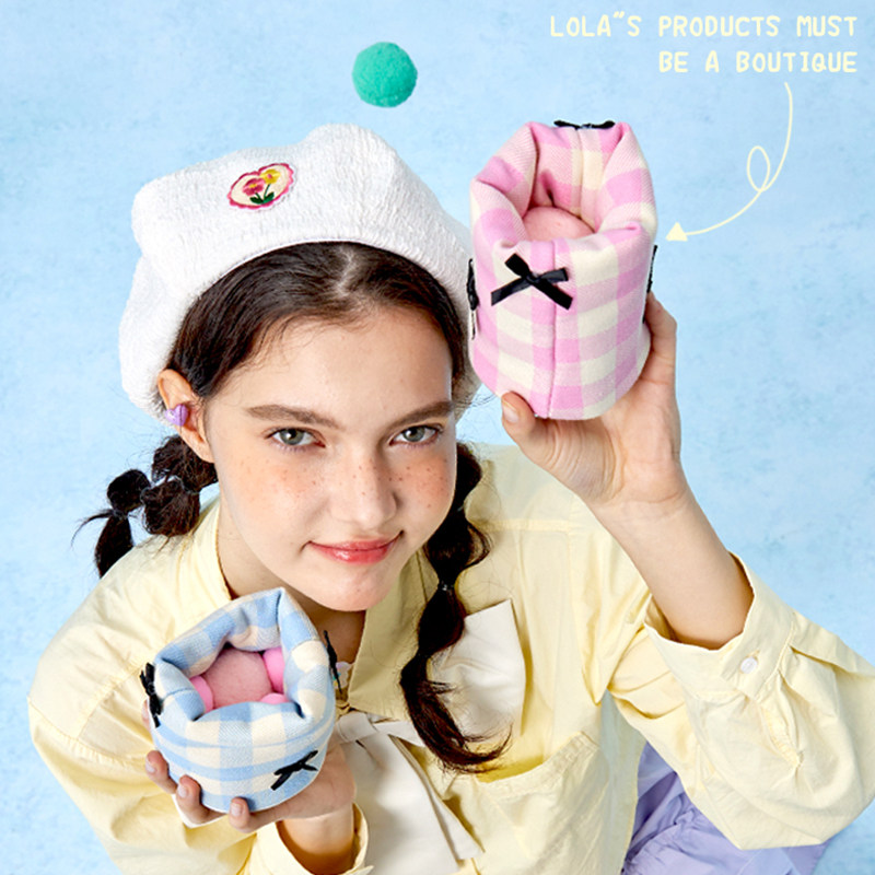 LOLA DESIGN可爱少女收纳笔筒 甜美收纳盒办公室桌面笔盒高颜值,淘宝优惠券,粉丝福利购,淘宝优惠卷