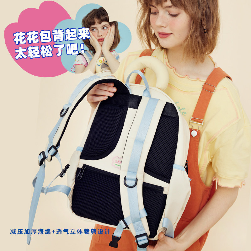 lola design春天可爱小众女双肩包 LOLA DESIGN双肩背包