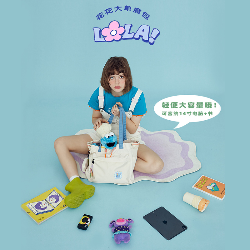 lola design原创可爱少女托特包 LOLA DESIGN女士包袋