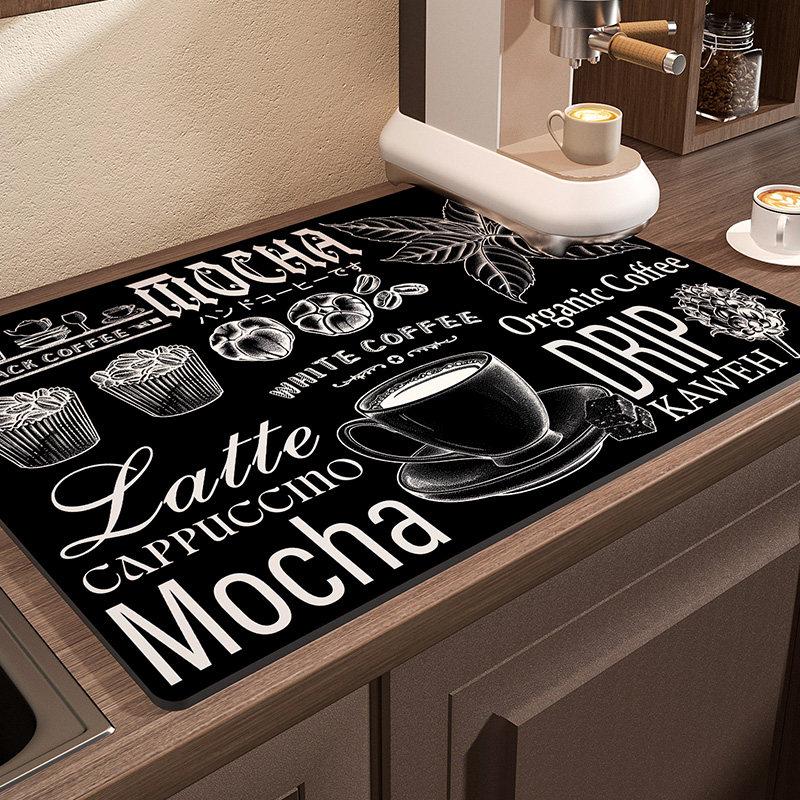 美式餐垫硅藻泥厨房台面沥水垫免洗杯垫防水垫洗手台水龙头吸水垫,淘宝优惠券,粉丝福利购,淘宝优惠卷