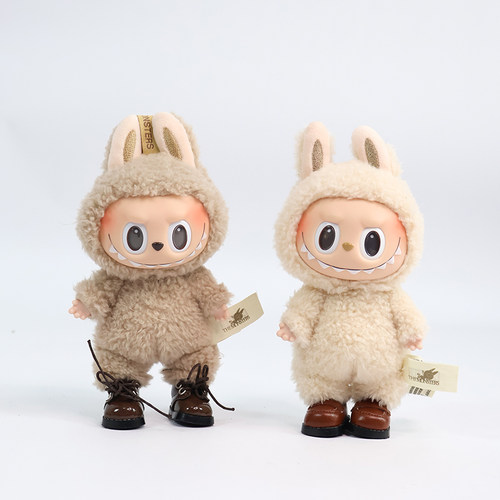 【鞋子合集】娃用鞋子10cm棉花娃娃配件labubu休闲皮鞋拉布布17cm - 图0