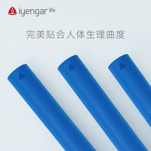 艾扬格Life EVA圆棒高弹EVA圆柱泡沫轴平衡瑜伽柱健身枕60CM - 图3