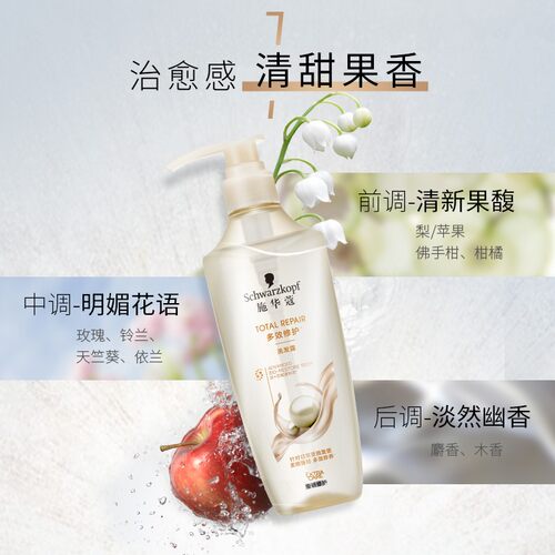 施华蔻洗头水多效修护洗发水护发素保湿柔顺干枯毛躁氨基酸洗发露 - 图1