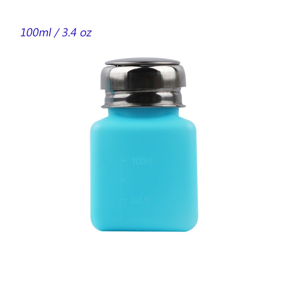 100ml 200ml ESD Safe Portable Empty Alcohol Liquid Bottle Di - 图3