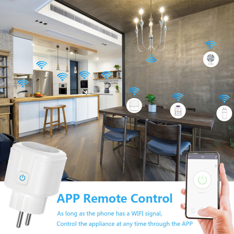 16/20A EU Plug WIFI Bluetooth-compatible Wireless Remote Soc - 图3