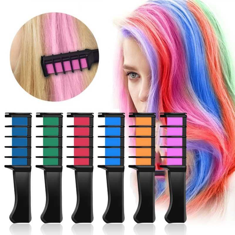 1pc Fashion Colors Mini Disposale Personal Use Hair Chalk C